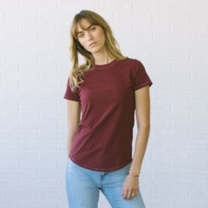 Tradlands red girlfriend shirt